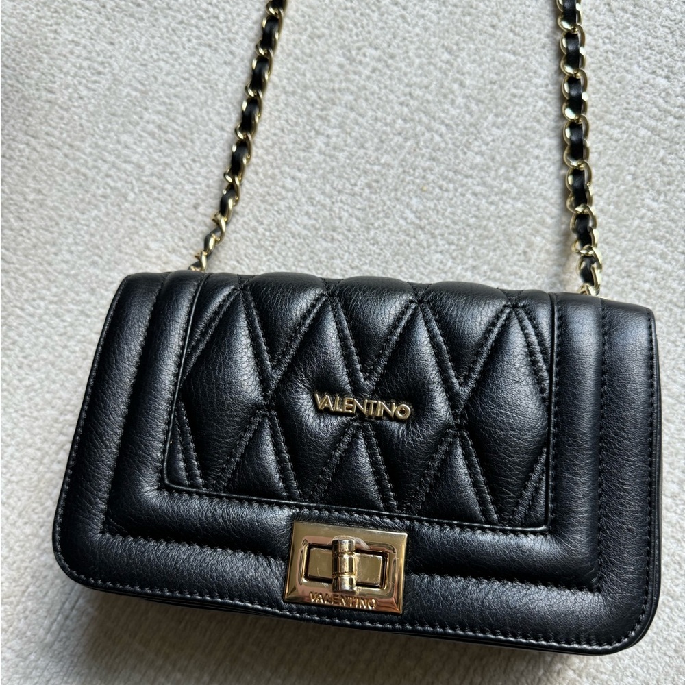 VALENTINO BY MARIO VALENTINO - Beatriz D Leather Shoulder Bag